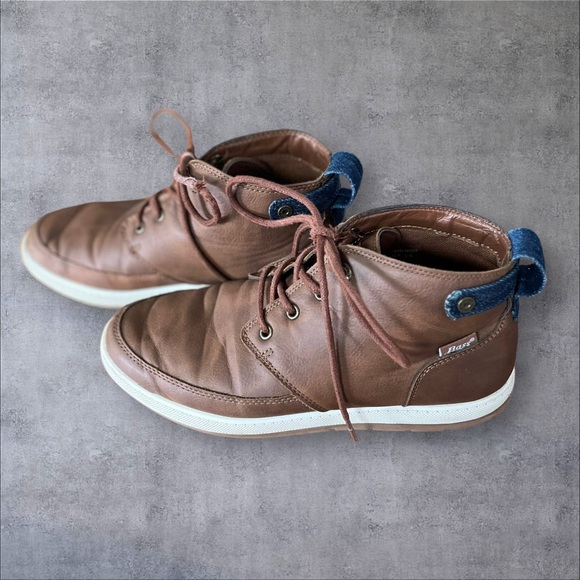 G.H. Bass Brown Chukka Boots Atwater Mid Top Lace-Up - Picture 12 of 14